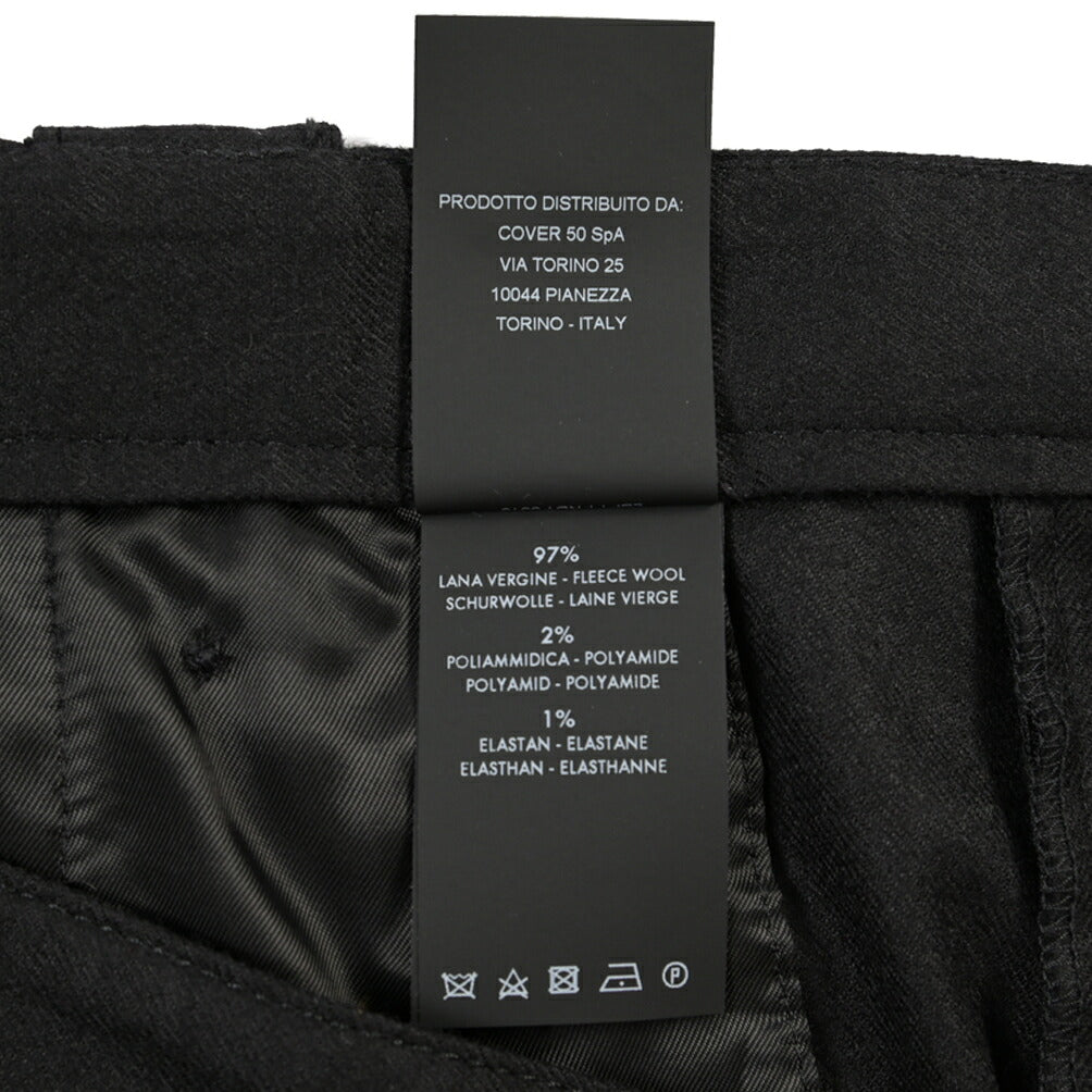 PT TORINO “ZOE” ストレッチウール ノータックカーゴパンツ