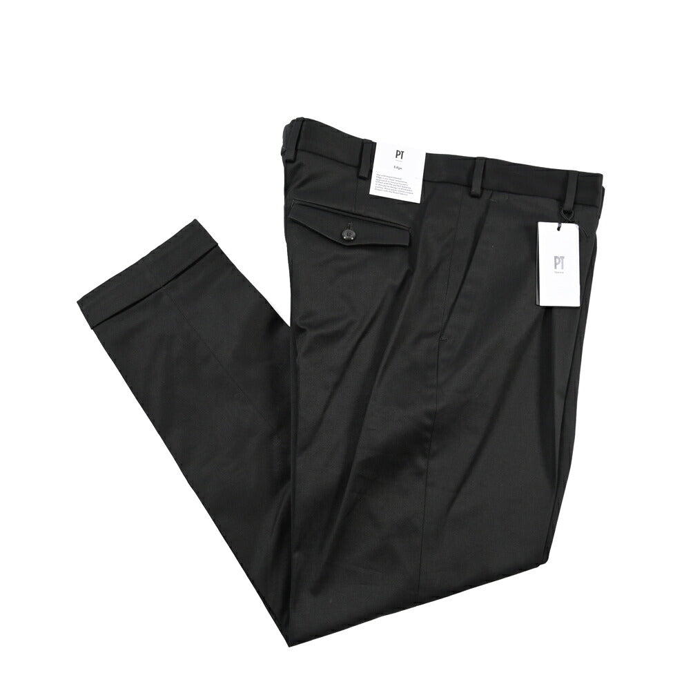 PT TORINO Edge “REBEL FIT” ストレッチコットン ワンタックパンツ