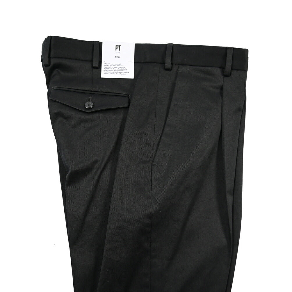 PT TORINO Edge “REBEL FIT” ストレッチコットン ワンタックパンツ