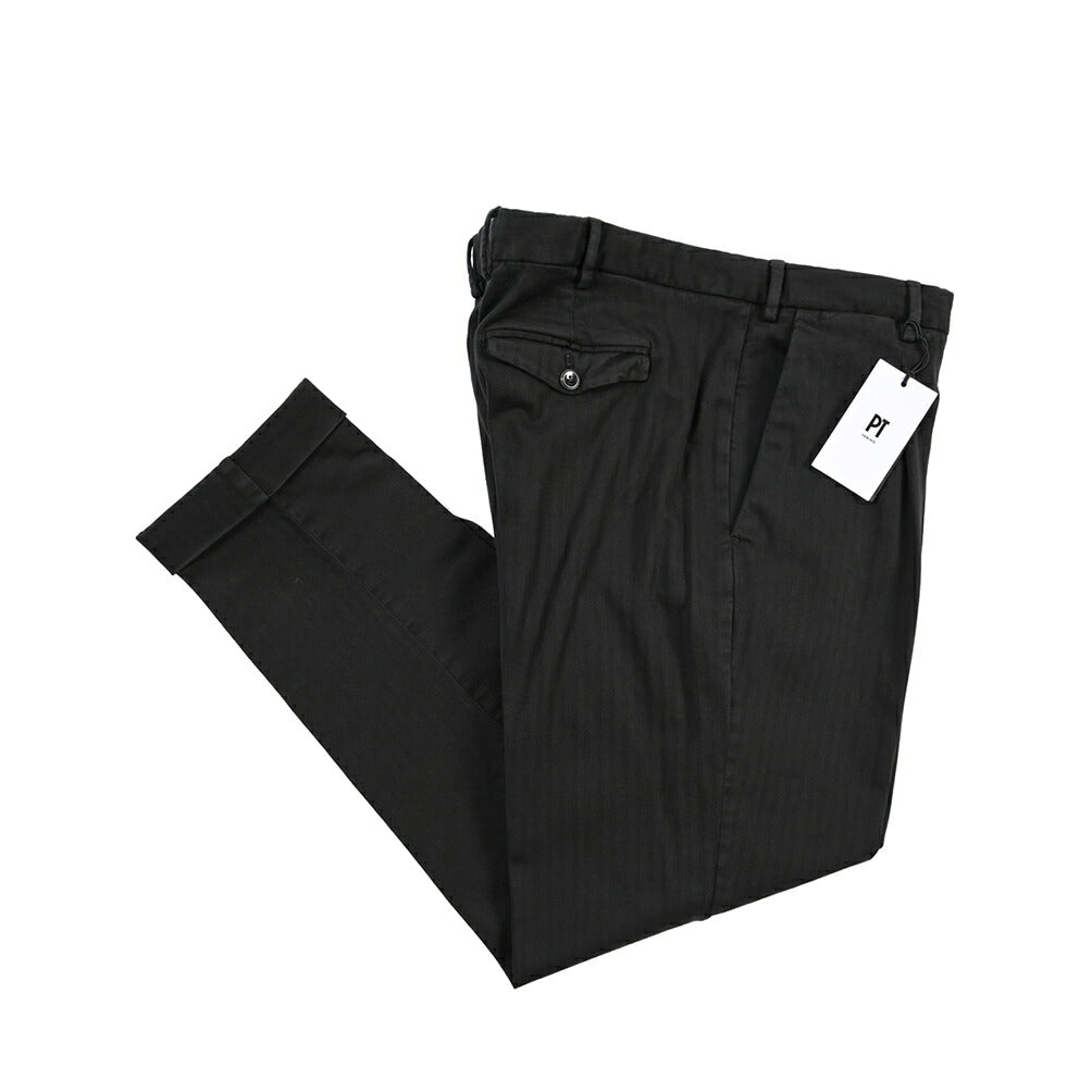 PT TORINO “REBEL FIT” ストレッチコットン ワンタックパンツ