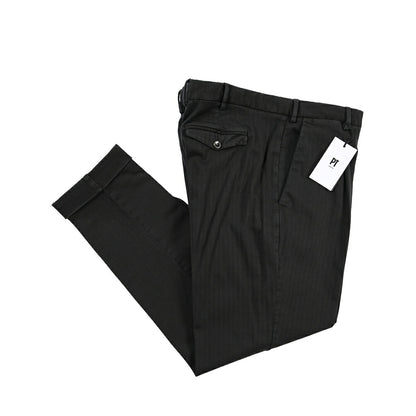 PT TORINO “REBEL FIT” ストレッチコットン ワンタックパンツ