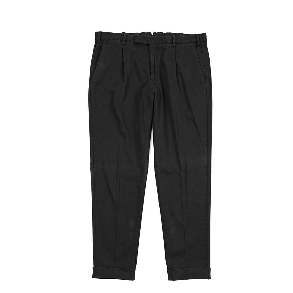 PT TORINO “REBEL FIT” ストレッチコットン ワンタックパンツ