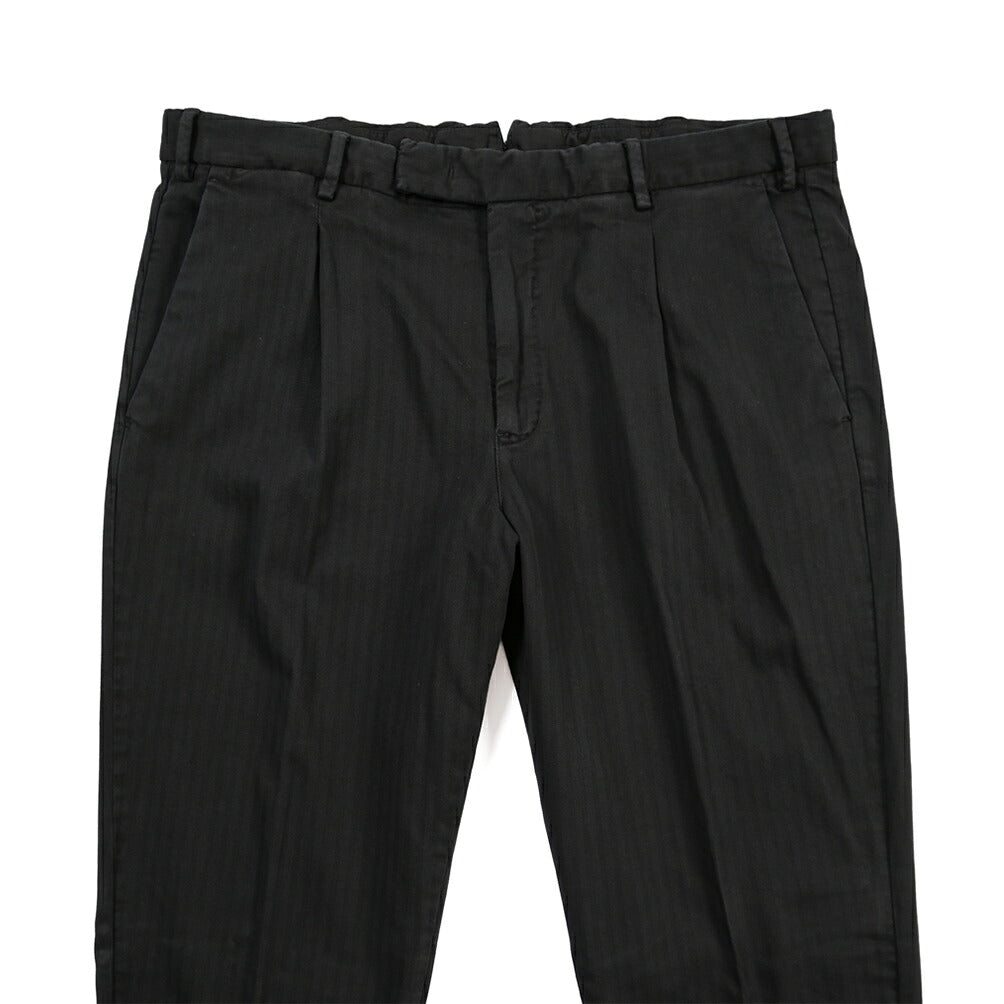PT TORINO “REBEL FIT” ストレッチコットン ワンタックパンツ