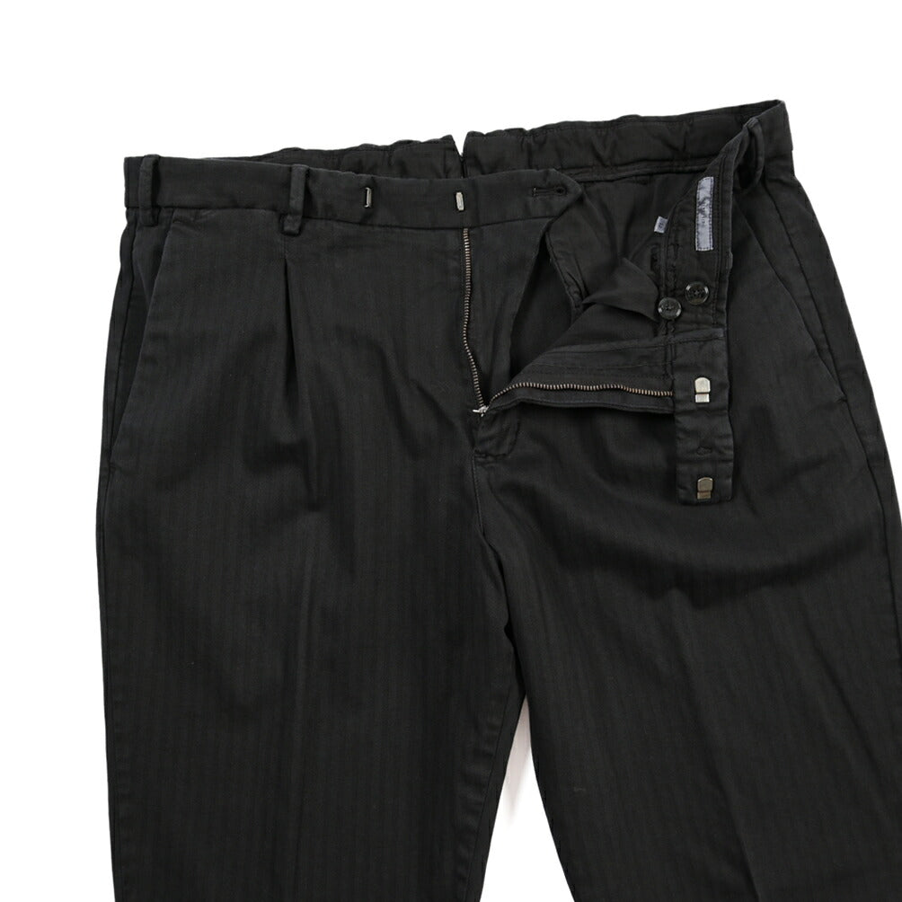 PT TORINO “REBEL FIT” ストレッチコットン ワンタックパンツ