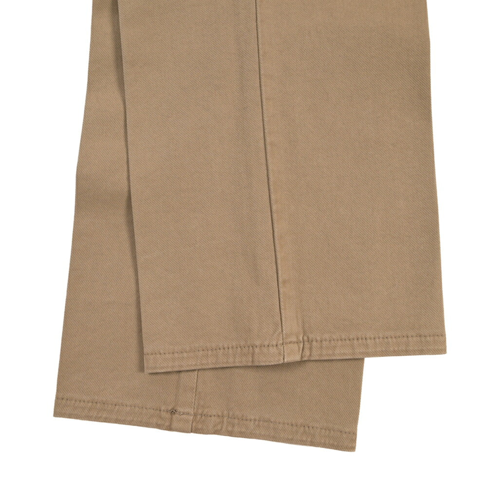 PT TORINO “SLIM FIT” モダール混コットン ノータックパンツ
