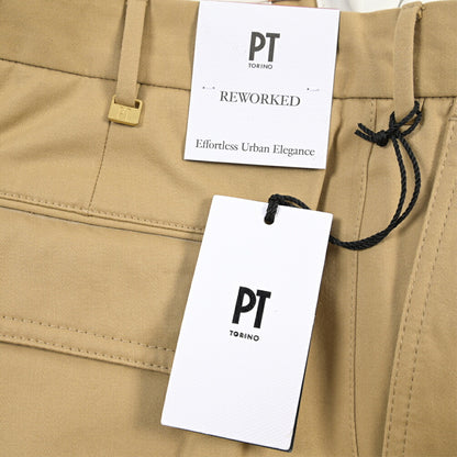 PT TORINO ReWorked “MICHAEL” コットン100% ノータックカーゴパンツ