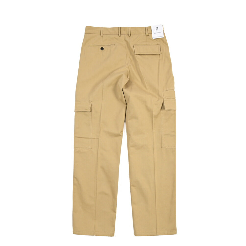 PT TORINO ReWorked “MICHAEL” コットン100% ノータックカーゴパンツ