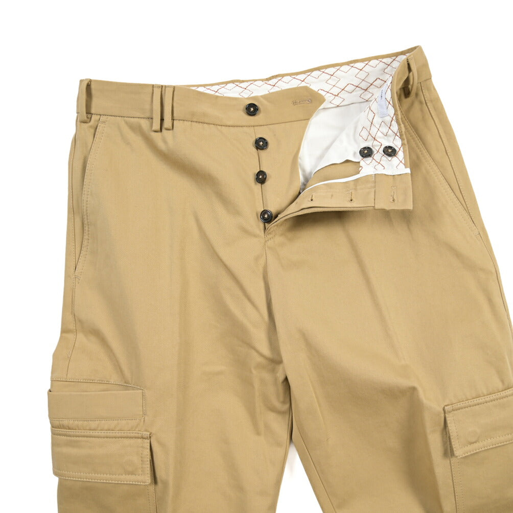 PT TORINO ReWorked “MICHAEL” コットン100% ノータックカーゴパンツ