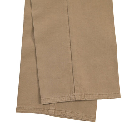 PT TORINO “SLIM FIT” モダール混コットン ノータックパンツ