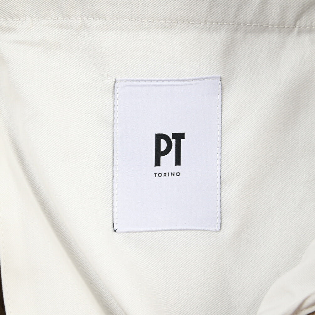 PT TORINO “SLIM FIT” ストレッチコットン ノータックパンツ