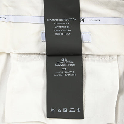 PT TORINO “SLIM FIT” ストレッチコットン ノータックパンツ