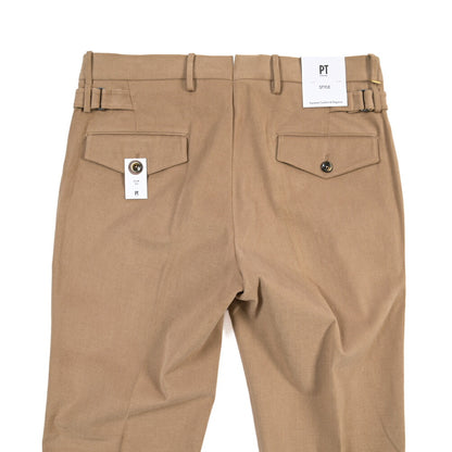 PT TORINO “SLIM FIT” ストレッチコットン ノータックパンツ