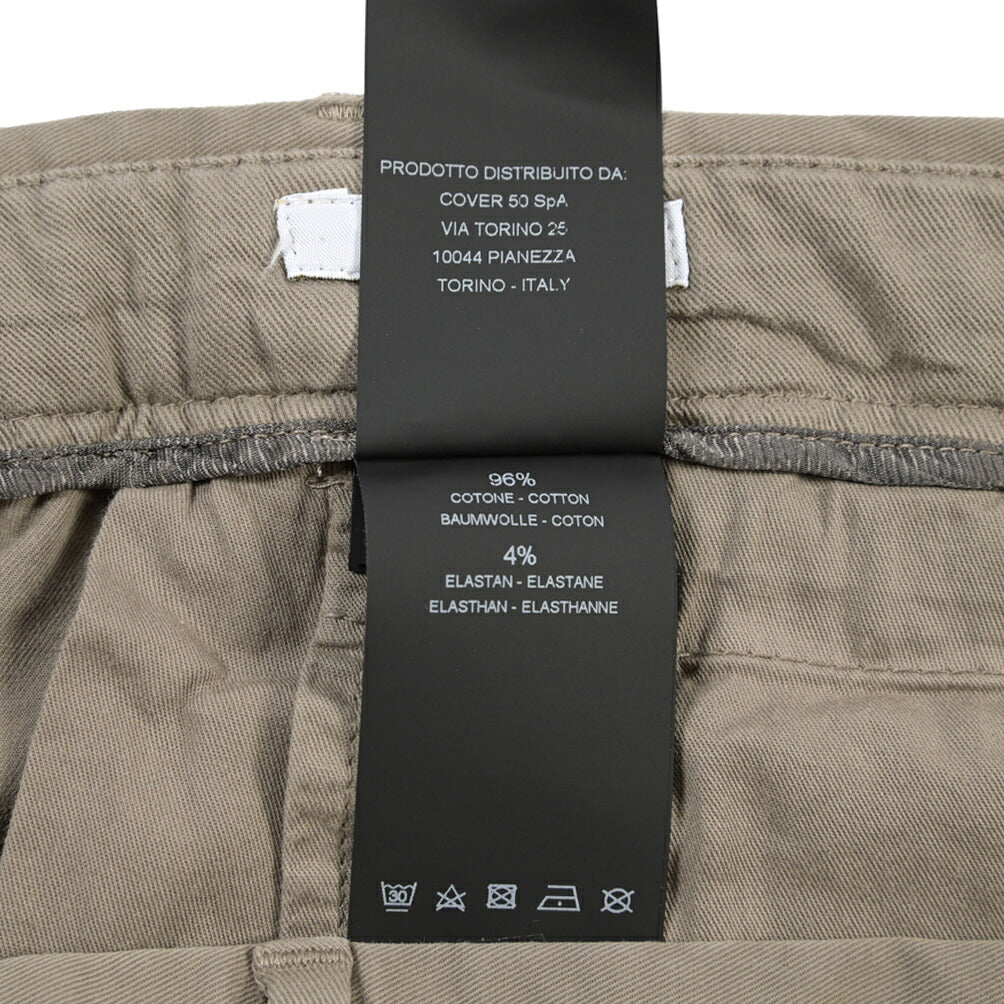PT TORINO Edge “REBEL FIT” ストレッチコットン ワンタックパンツ