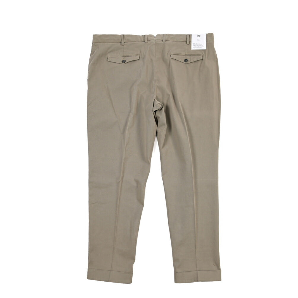PT TORINO Edge “REBEL FIT” ストレッチコットン ワンタックパンツ