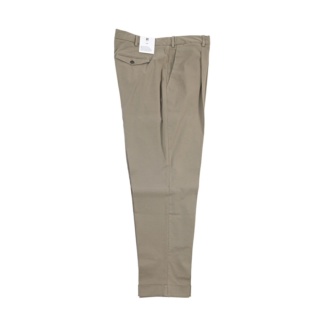 PT TORINO Edge “REBEL FIT” ストレッチコットン ワンタックパンツ