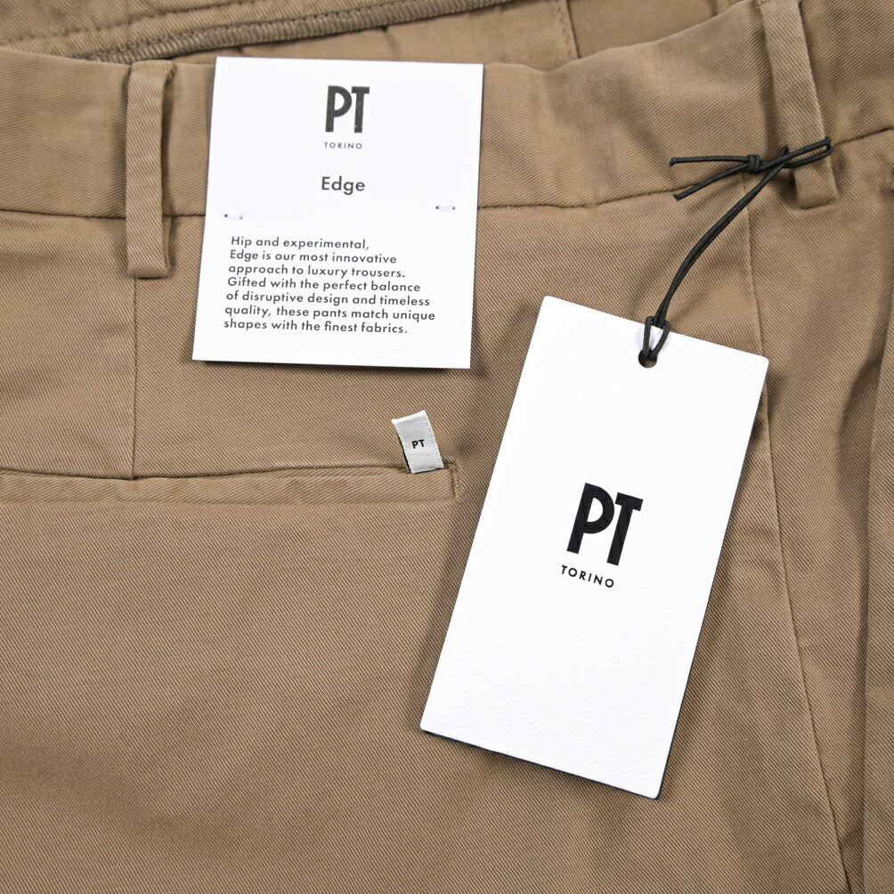 PT TORINO Edge “REBEL FIT” ストレッチコットン ノータックパンツ