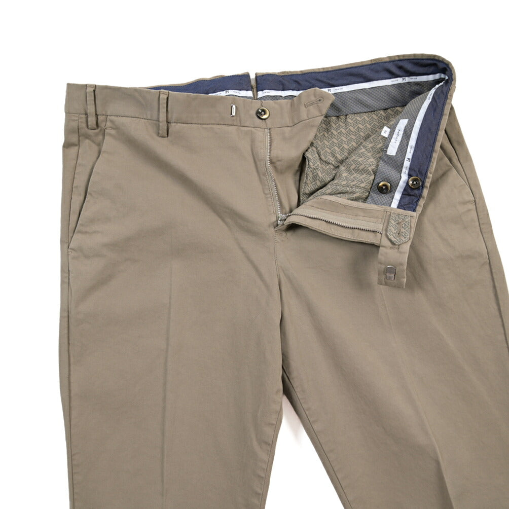 PT TORINO “MASTER FIT” ストレッチコットン ノータックパンツ