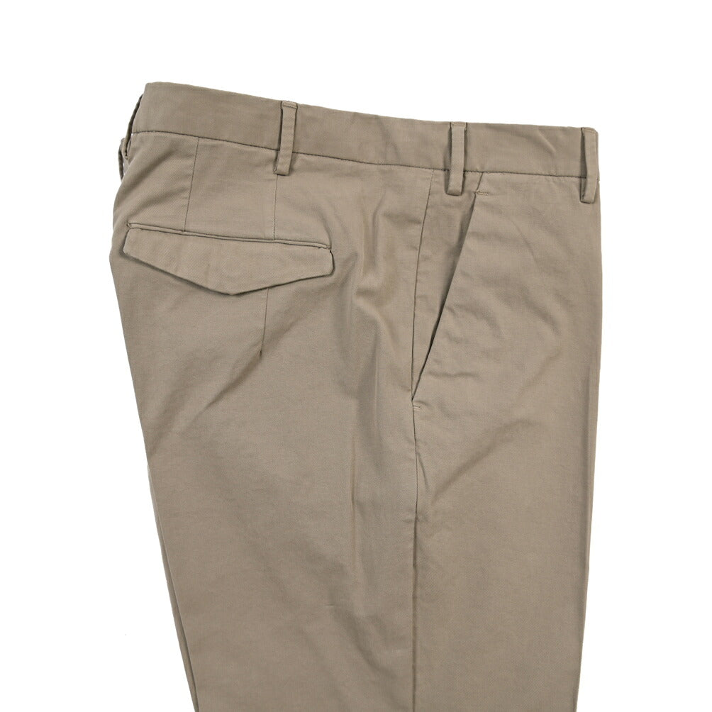 PT TORINO “MASTER FIT” ストレッチコットン ノータックパンツ