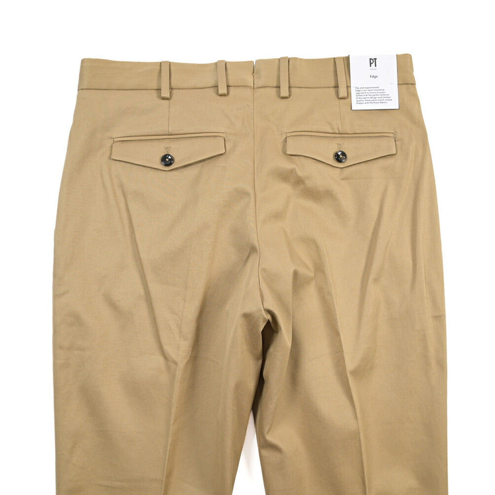 PT TORINO Edge “REBEL FIT” ストレッチコットン ワンタックパンツ