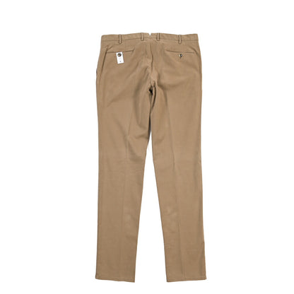 PT TORINO “SLIM FIT” モダール混コットン ノータックパンツ