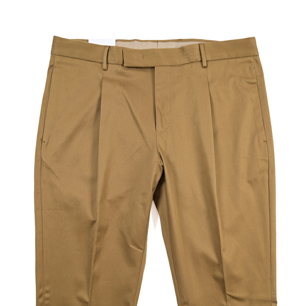 PT TORINO Edge “UNDICI” ストレッチコットン ワンタックパンツ