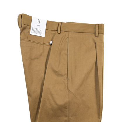 PT TORINO Edge “UNDICI” ストレッチコットン ワンタックパンツ