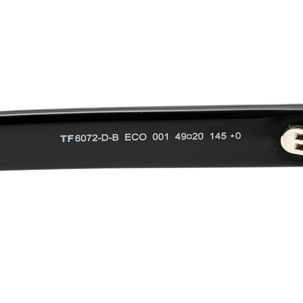 TOM FORD “FT6072DB” メガネフレーム ウェリントン型 / アジアンフィット