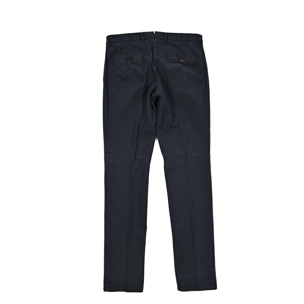 BERWICH “SC SLIM-GD” ストレッチコットン ノータックチノパンツ