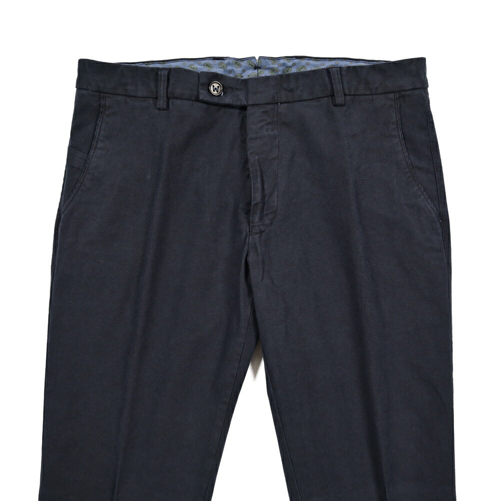 BERWICH “SC SLIM-GD” ストレッチコットン ノータックチノパンツ