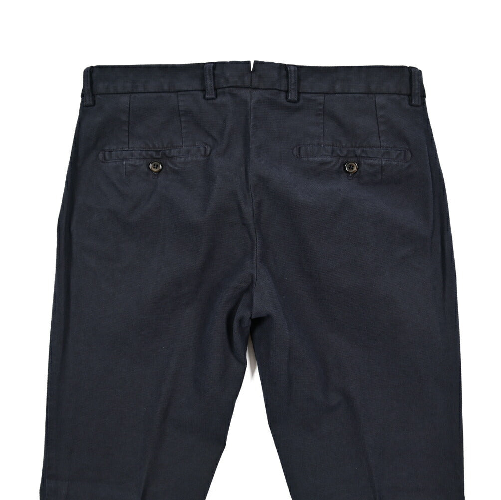 BERWICH “SC SLIM-GD” ストレッチコットン ノータックチノパンツ