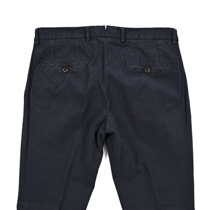 BERWICH “SC SLIM-GD” ストレッチコットン ノータックチノパンツ