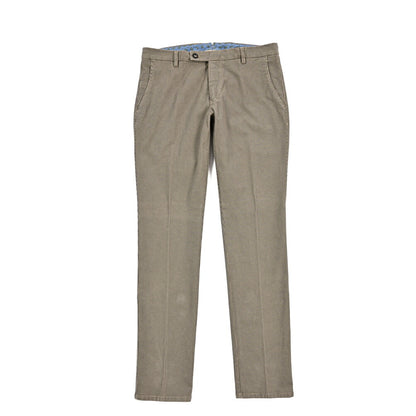 BERWICH “SC SLIM-GD” ストレッチコットン ノータックチノパンツ
