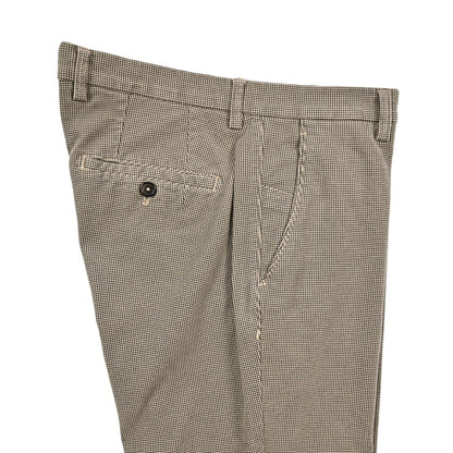 BERWICH “SC SLIM-GD” ストレッチコットン ノータックチノパンツ