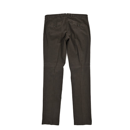 BERWICH “SC SLIM-GD” ストレッチコットン ノータックチノパンツ