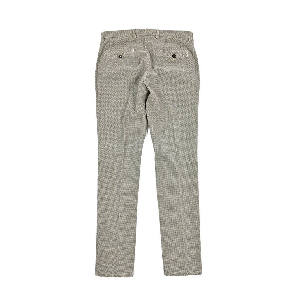 BERWICH “SC SLIM-GD” ストレッチコットン ノータックチノパンツ