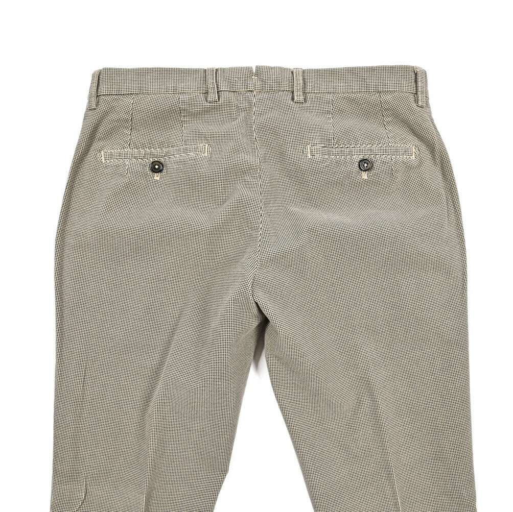 BERWICH “SC SLIM-GD” ストレッチコットン ノータックチノパンツ
