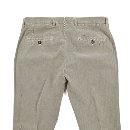 BERWICH “SC SLIM-GD” ストレッチコットン ノータックチノパンツ