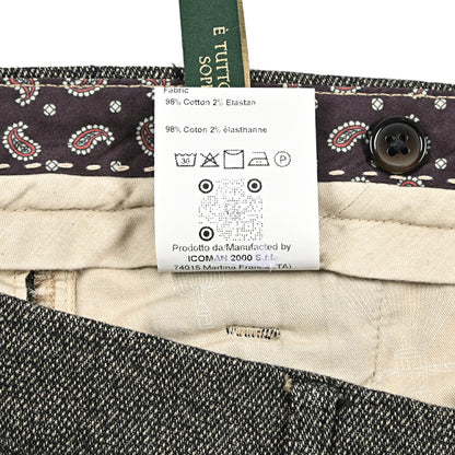 BERWICH “RETRO-GD” ストレッチコットン ワンタックパンツ