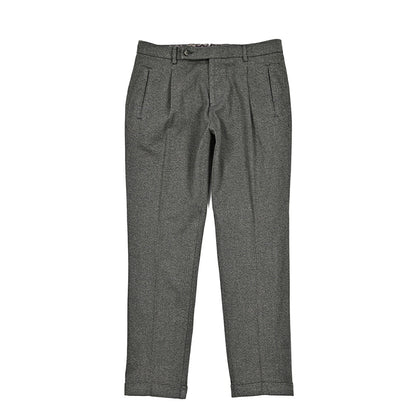 BERWICH “RETRO-GD” ストレッチコットン ワンタックパンツ