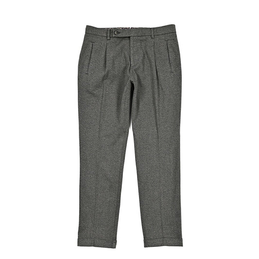 BERWICH “RETRO-GD” ストレッチコットン ワンタックパンツ