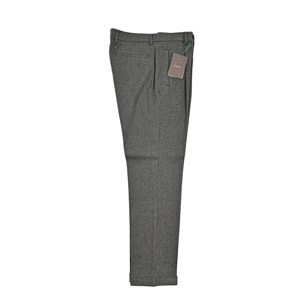 BERWICH “RETRO-GD” ストレッチコットン ワンタックパンツ