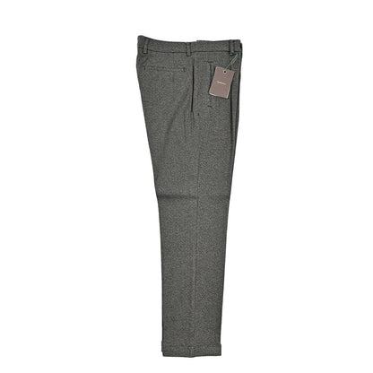 BERWICH “RETRO-GD” ストレッチコットン ワンタックパンツ