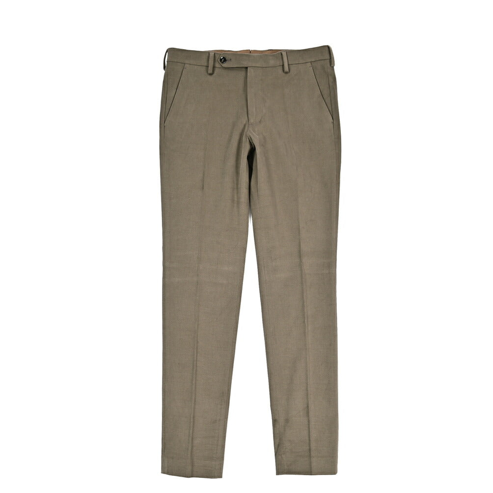 BERWICH “MORELLO” ストレッチコットン ノータックパンツ