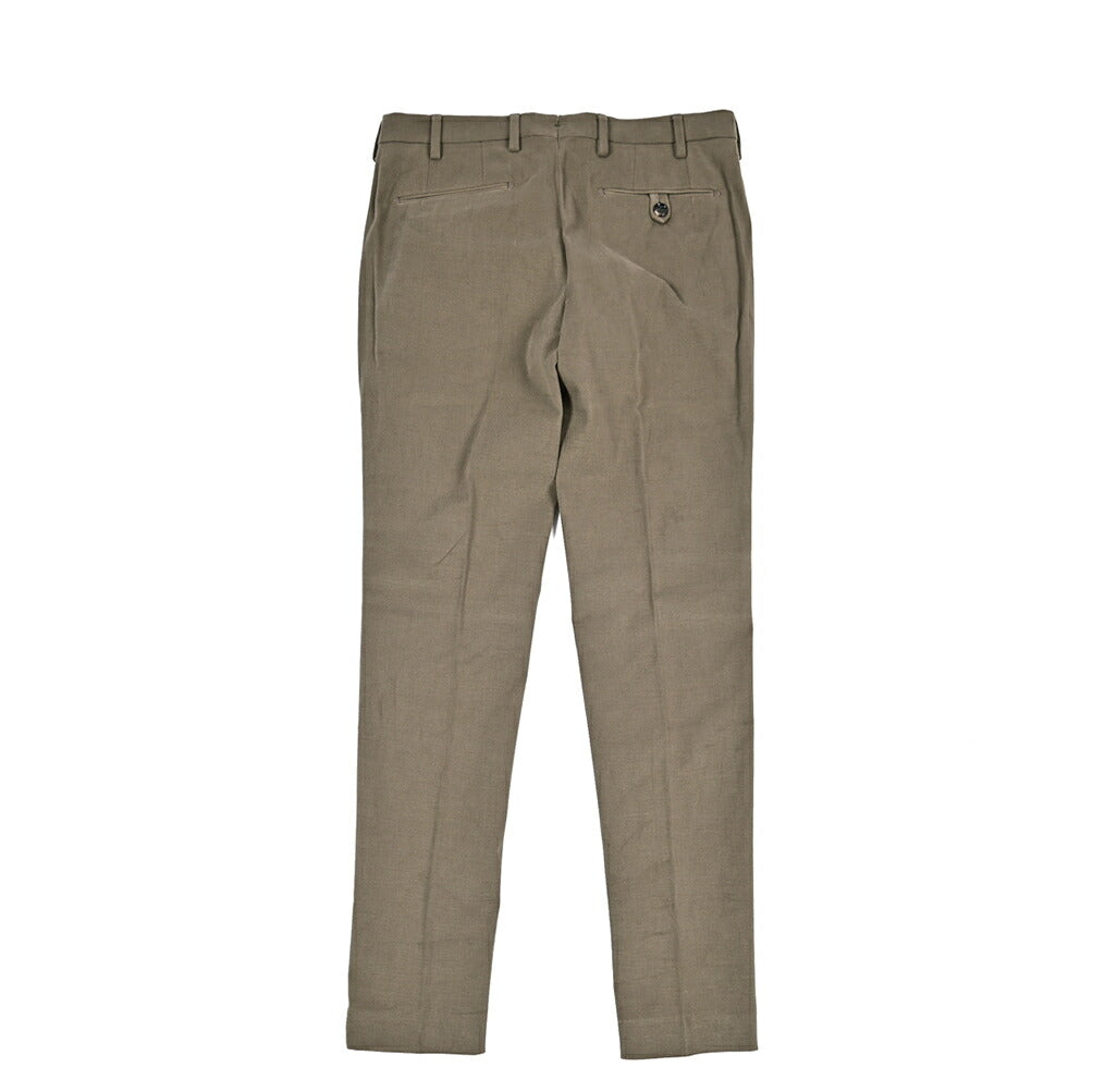 BERWICH “MORELLO” ストレッチコットン ノータックパンツ