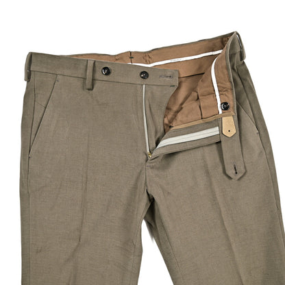 BERWICH “MORELLO” ストレッチコットン ノータックパンツ