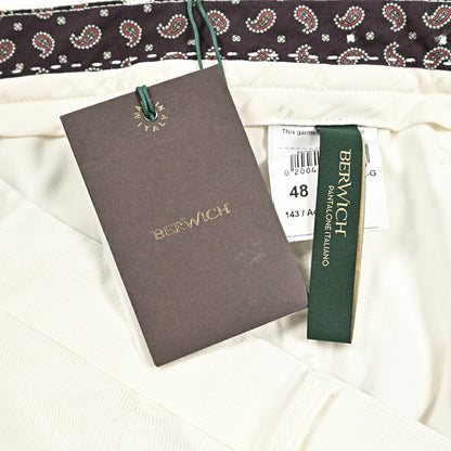 BERWICH “BARBERLONG-GD” ストレッチコットン 細畝コーデュロイパンツ