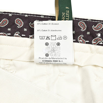 BERWICH “BARBERLONG-GD” ストレッチコットン 細畝コーデュロイパンツ