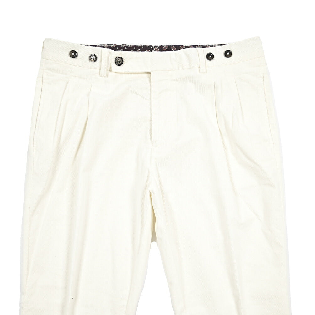 BERWICH “BARBERLONG-GD” ストレッチコットン 細畝コーデュロイパンツ