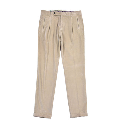 BERWICH “RETRO LONG-GD” ストレッチコットン 中畝コーデュロイワンタックパンツ