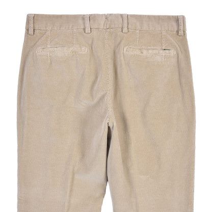 BERWICH “RETRO LONG-GD” ストレッチコットン 中畝コーデュロイワンタックパンツ